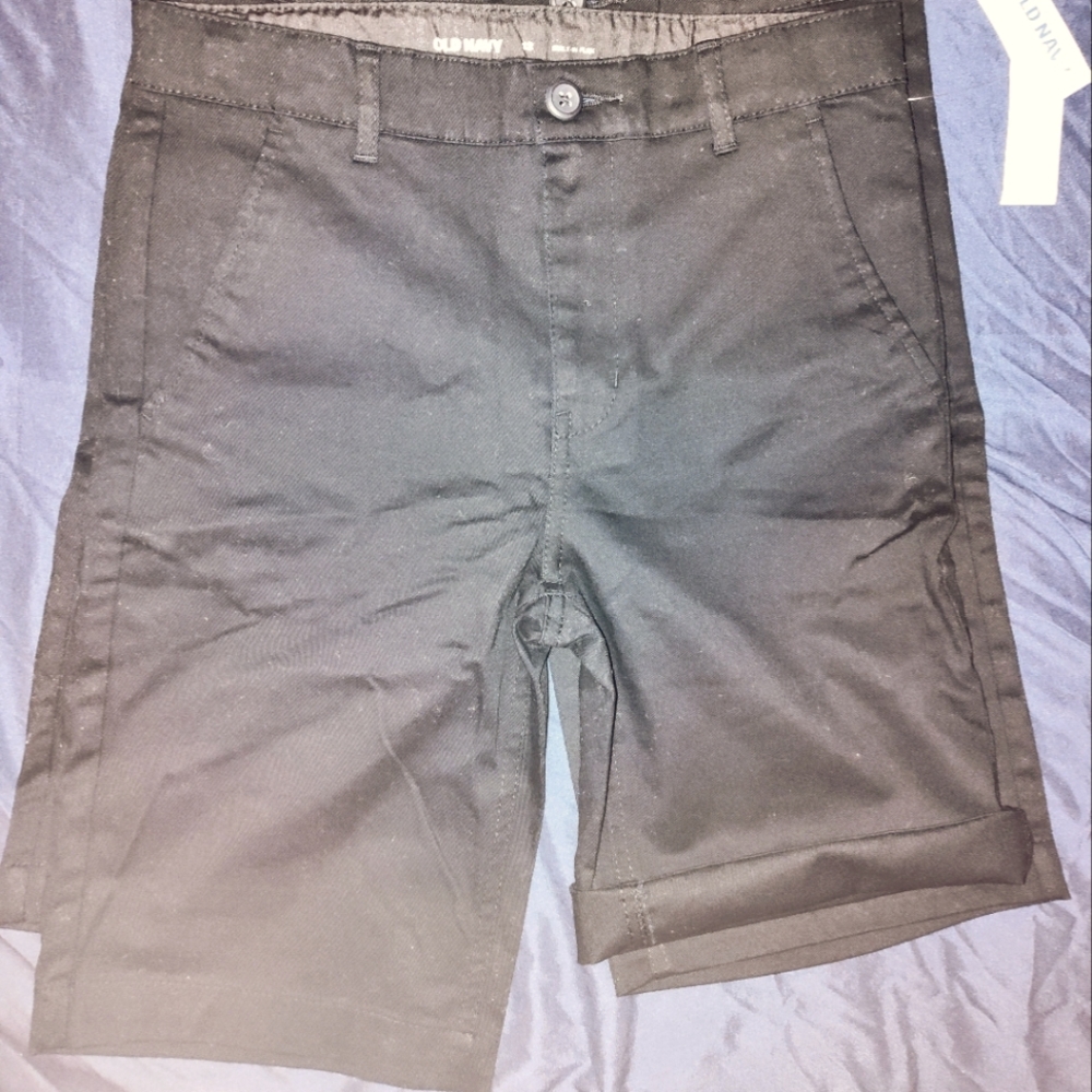 *New* w/ Tag Old Navy Big Boys- Black (school) shorts